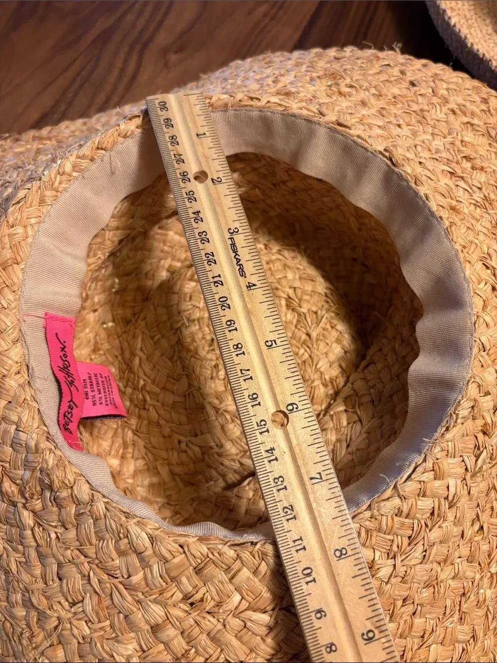 Betsey Johnson wide brim